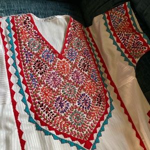 Vintage Designer Caftan from Jordan with pockets!